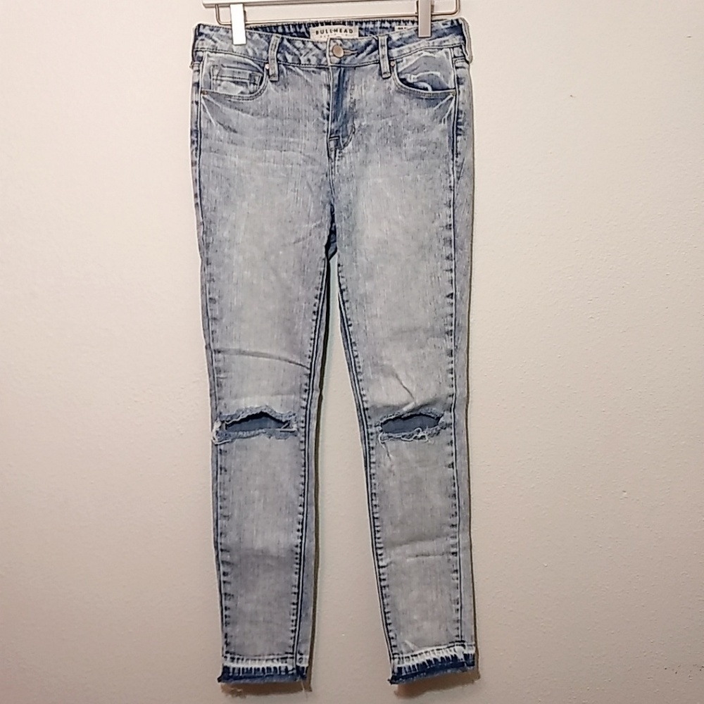 Bullhead Mid Rise Skinniest Ankle Jean 26